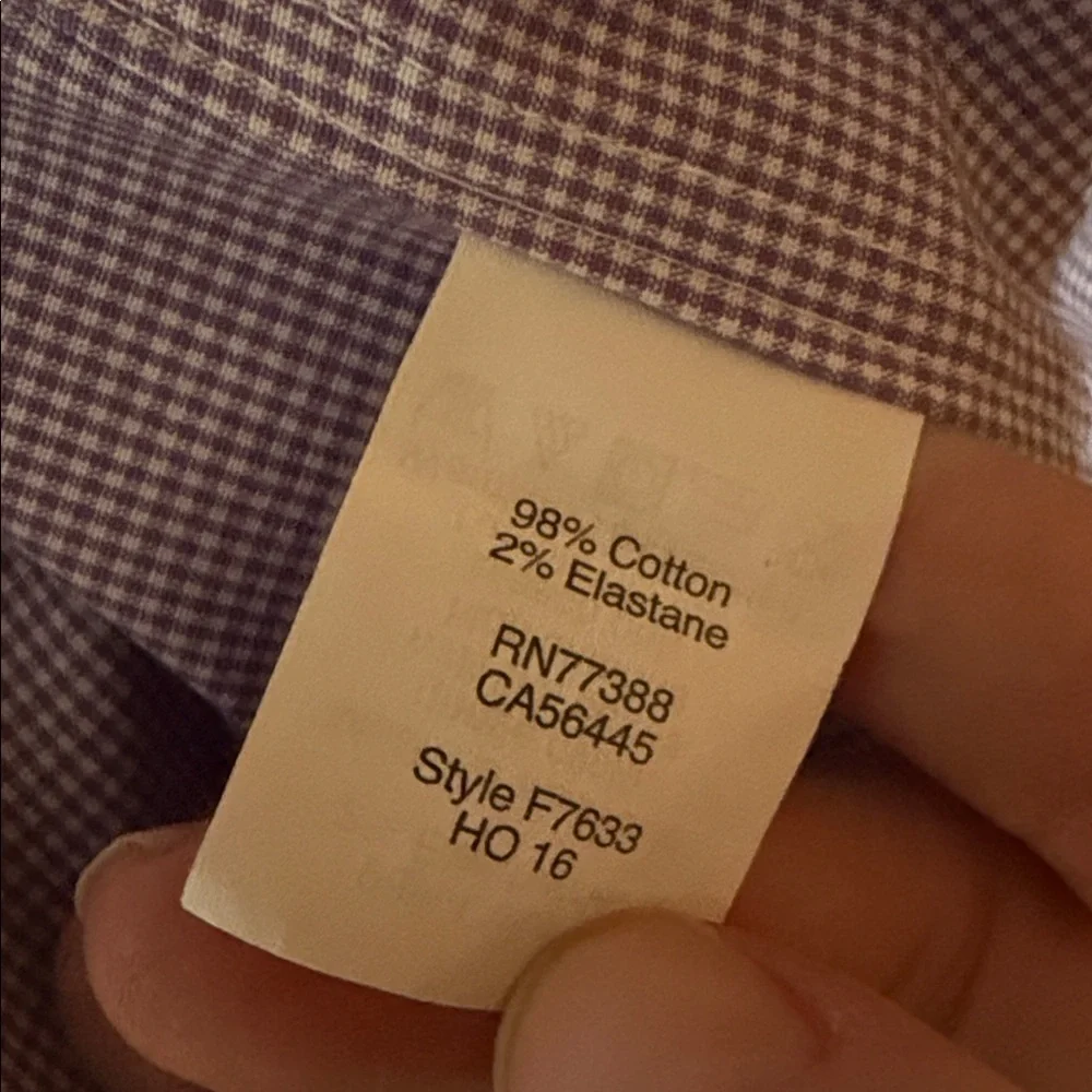 J. Crew Thompson plaid men’s shirt large